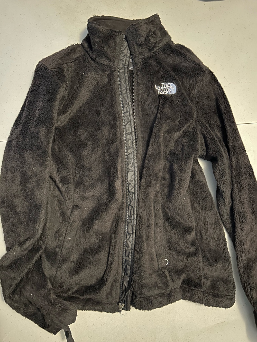 The North Face Women's Black Teddy Fleece Jacket